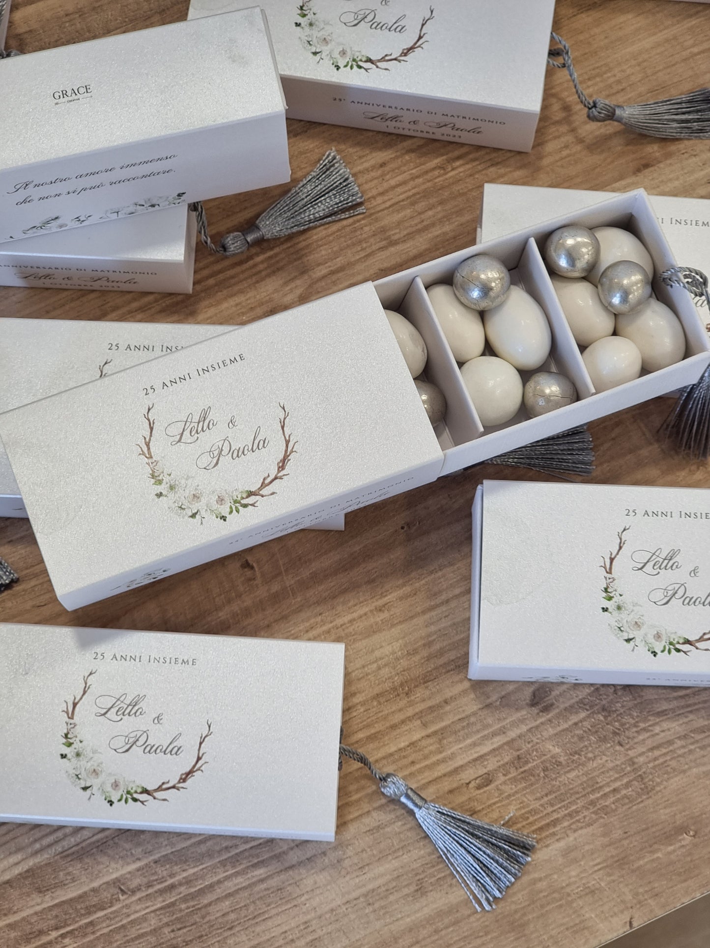 Scatola Degustazione Fiammifero Wedding
