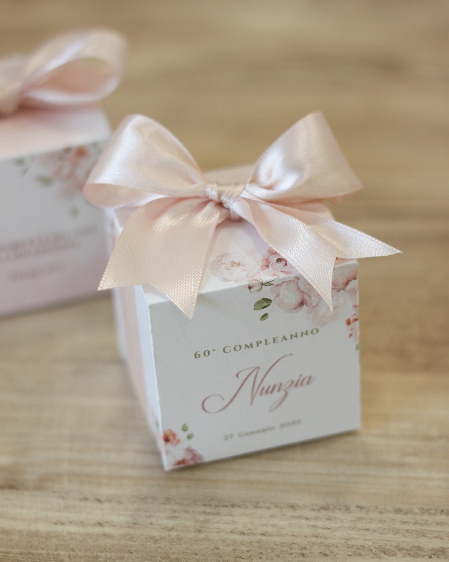 Scatoline Confetti Soft Cube - Pink Flowers