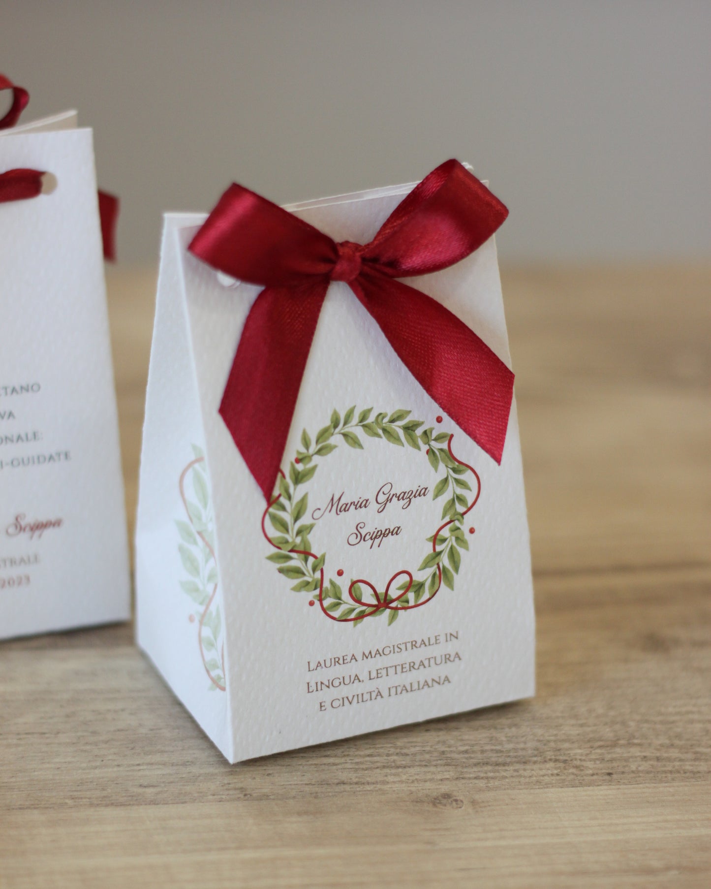 Scatolina Gift Laurea con Alloro Laurea