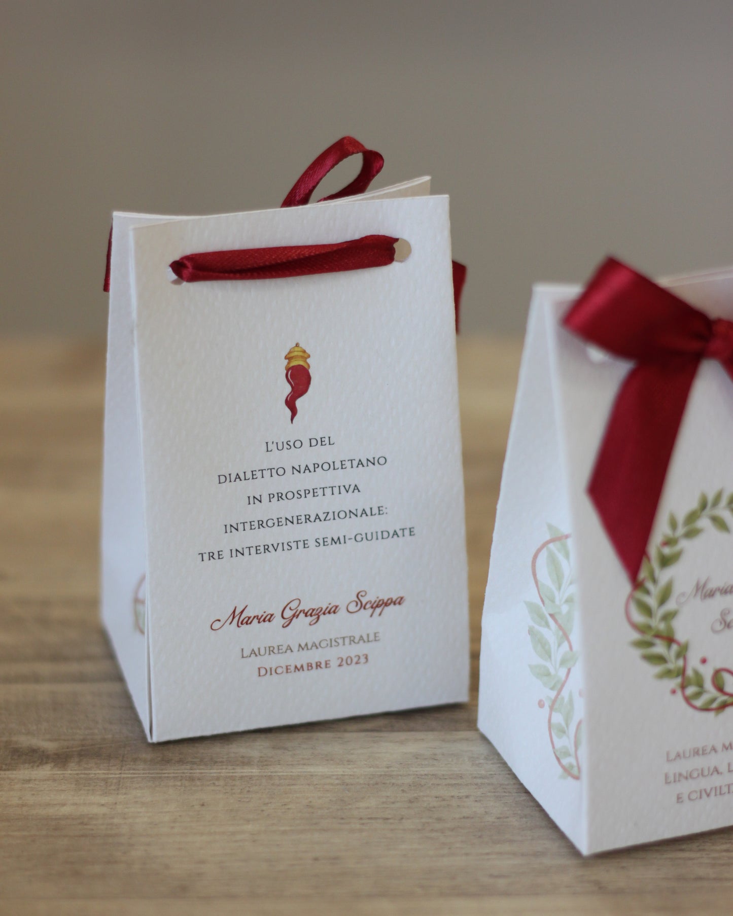 Scatolina Gift Laurea con Alloro Laurea