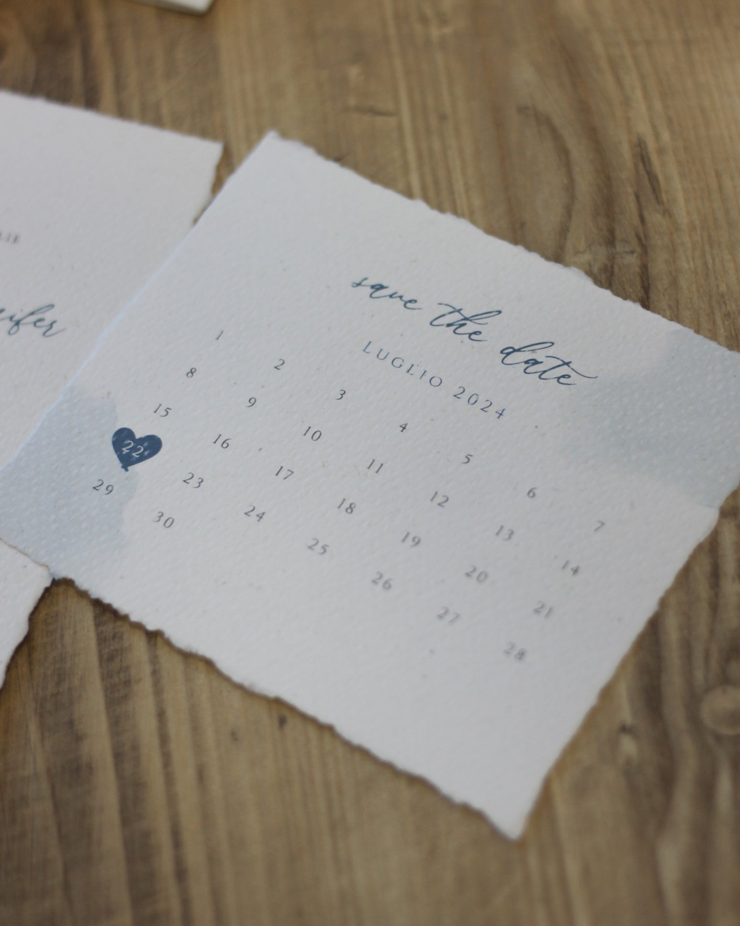 Natural Blue Wedding Boho | mod. Grace Pocket