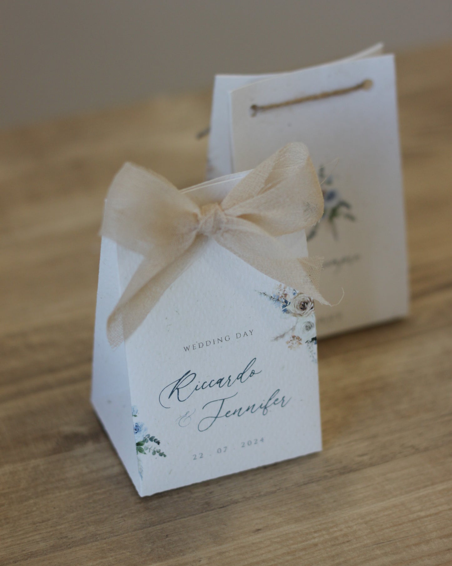 Scatoline Gift | Natural Blue Wedding Boho