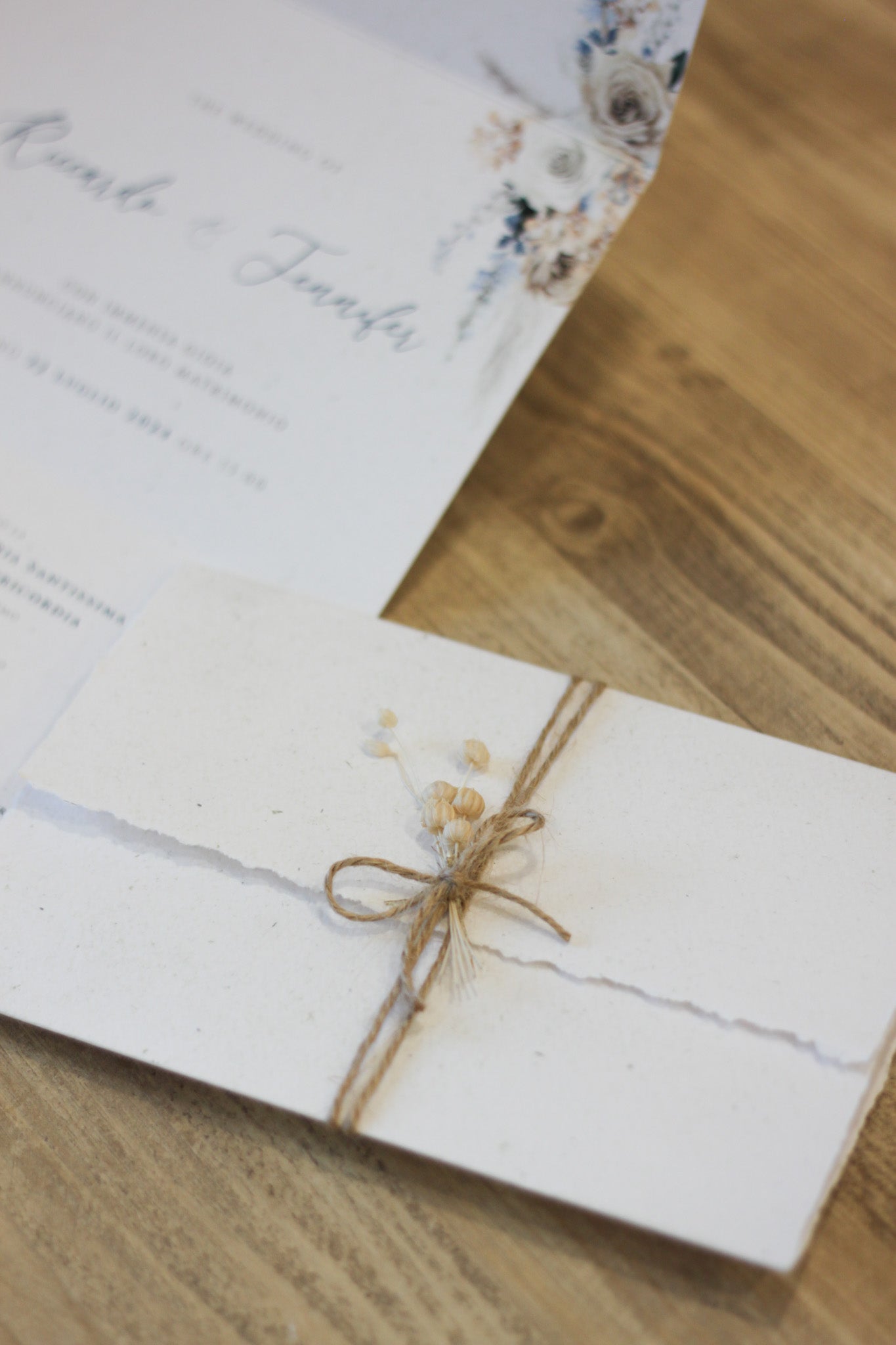 Natural Blue Wedding Boho | mod. John
