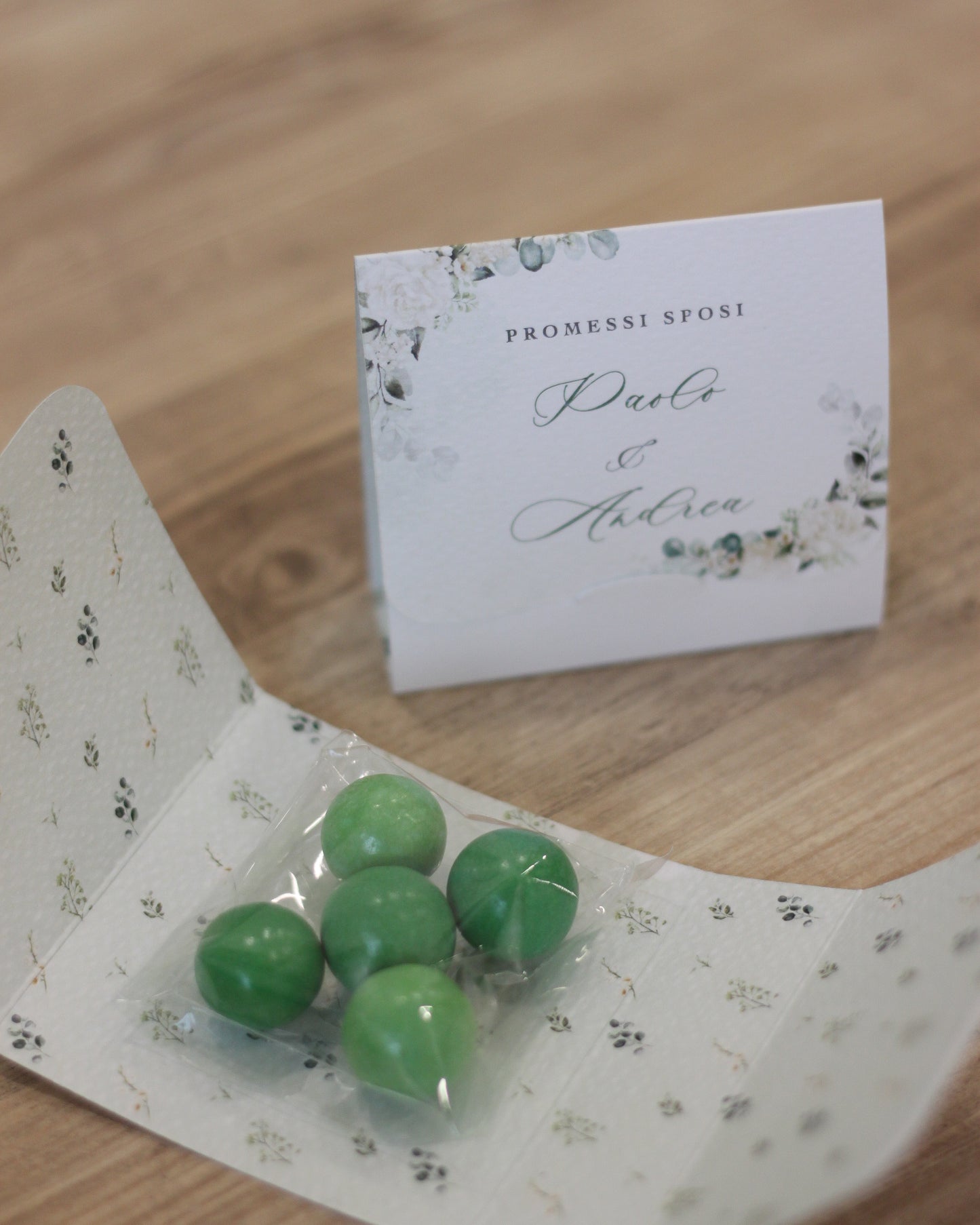 Pochette Portaconfetti Promessa di Matrimonio