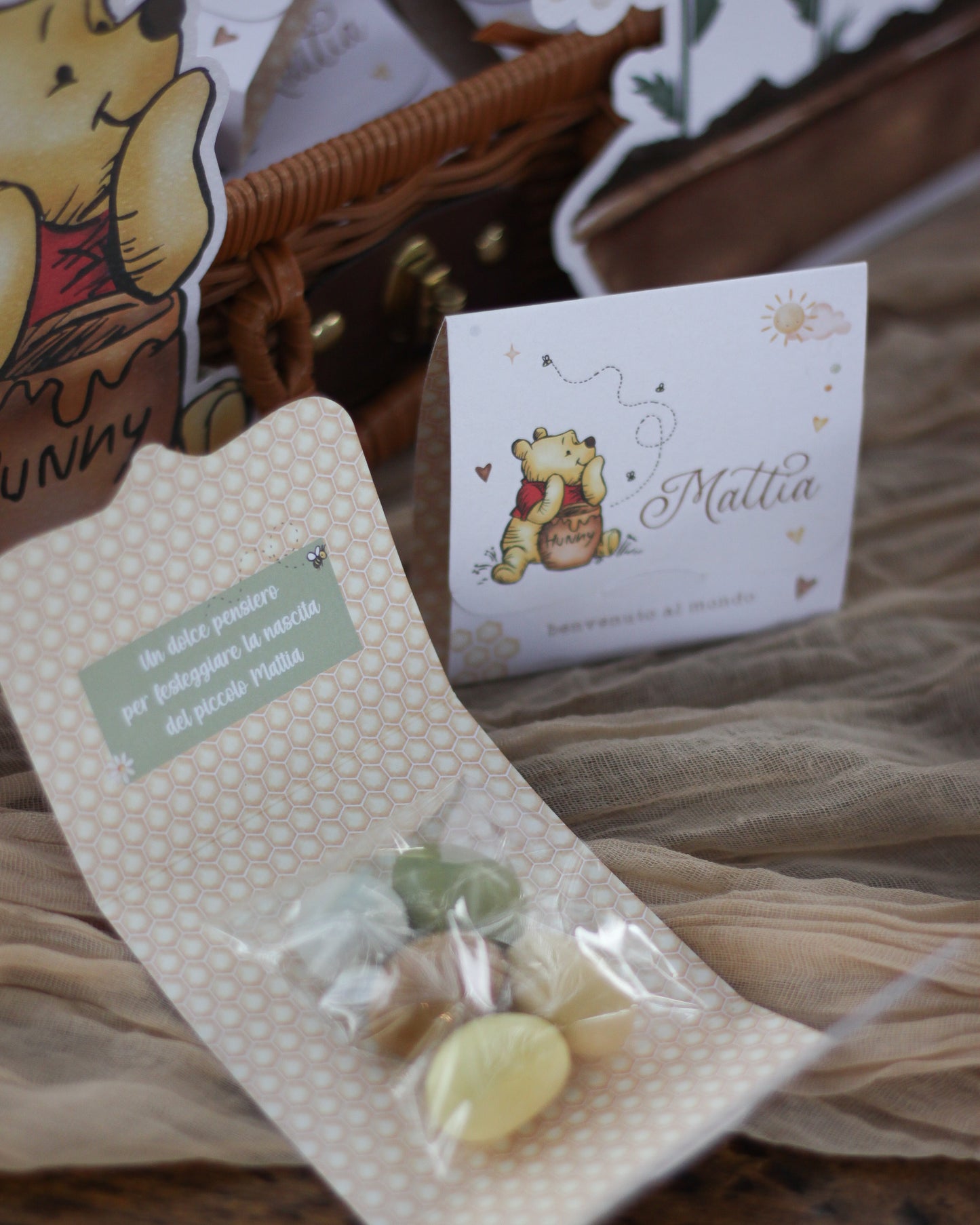 Pochette Portaconfetti Winnie The Pooh