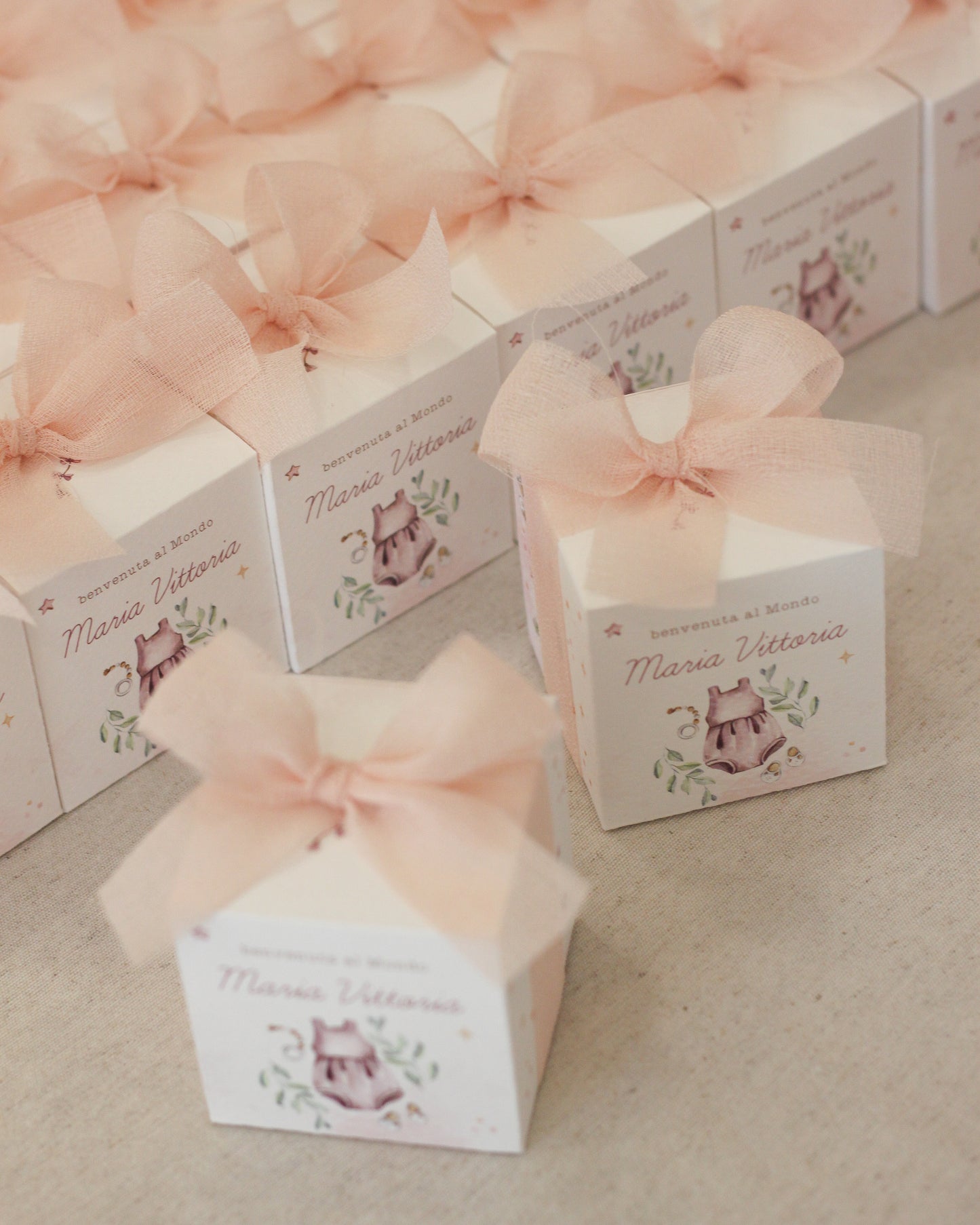 Scatoline Confetti Soft Cube Abitino boho chic