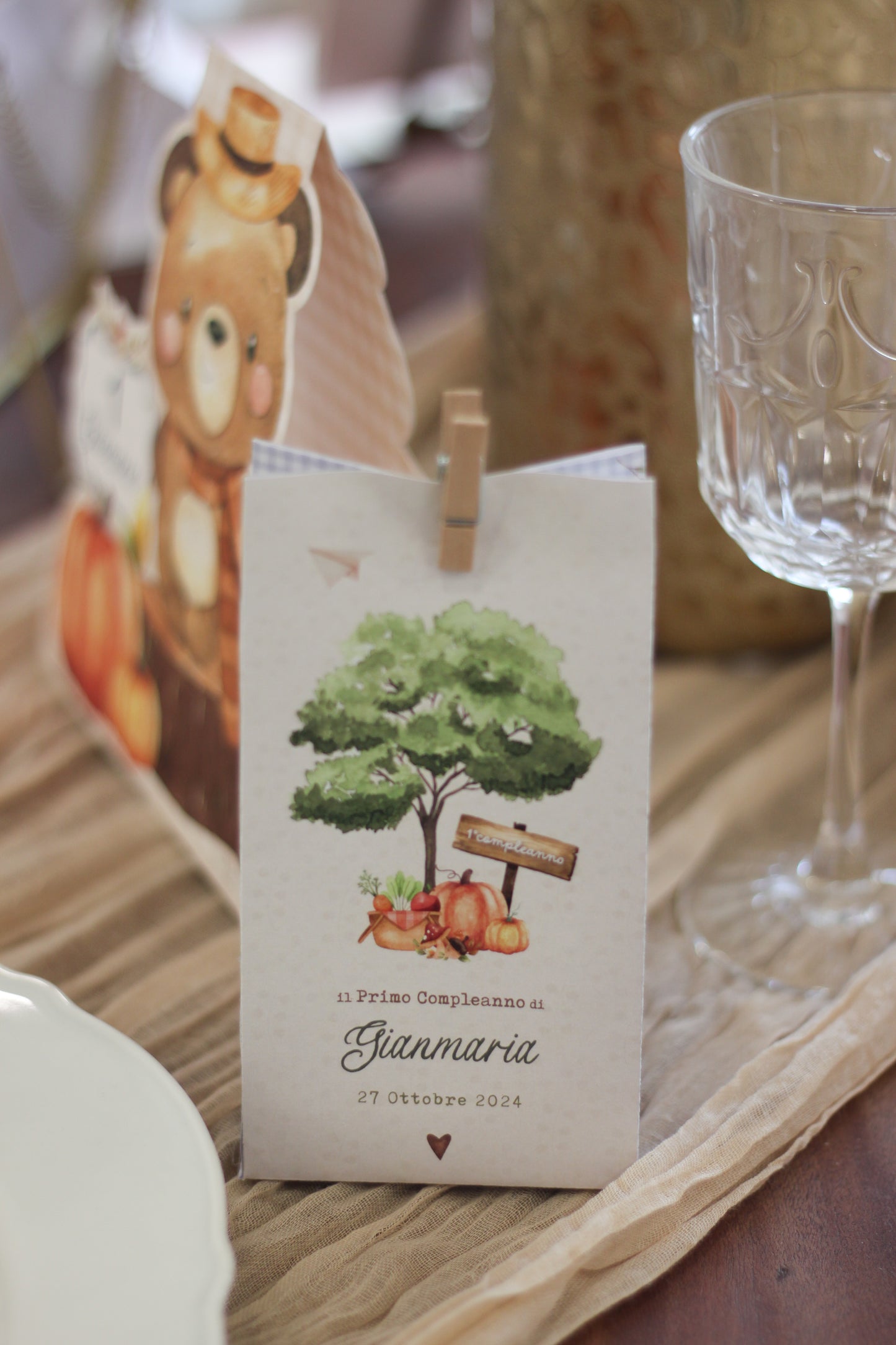 Sacchetto di Dolcezza - Teddy Autunno