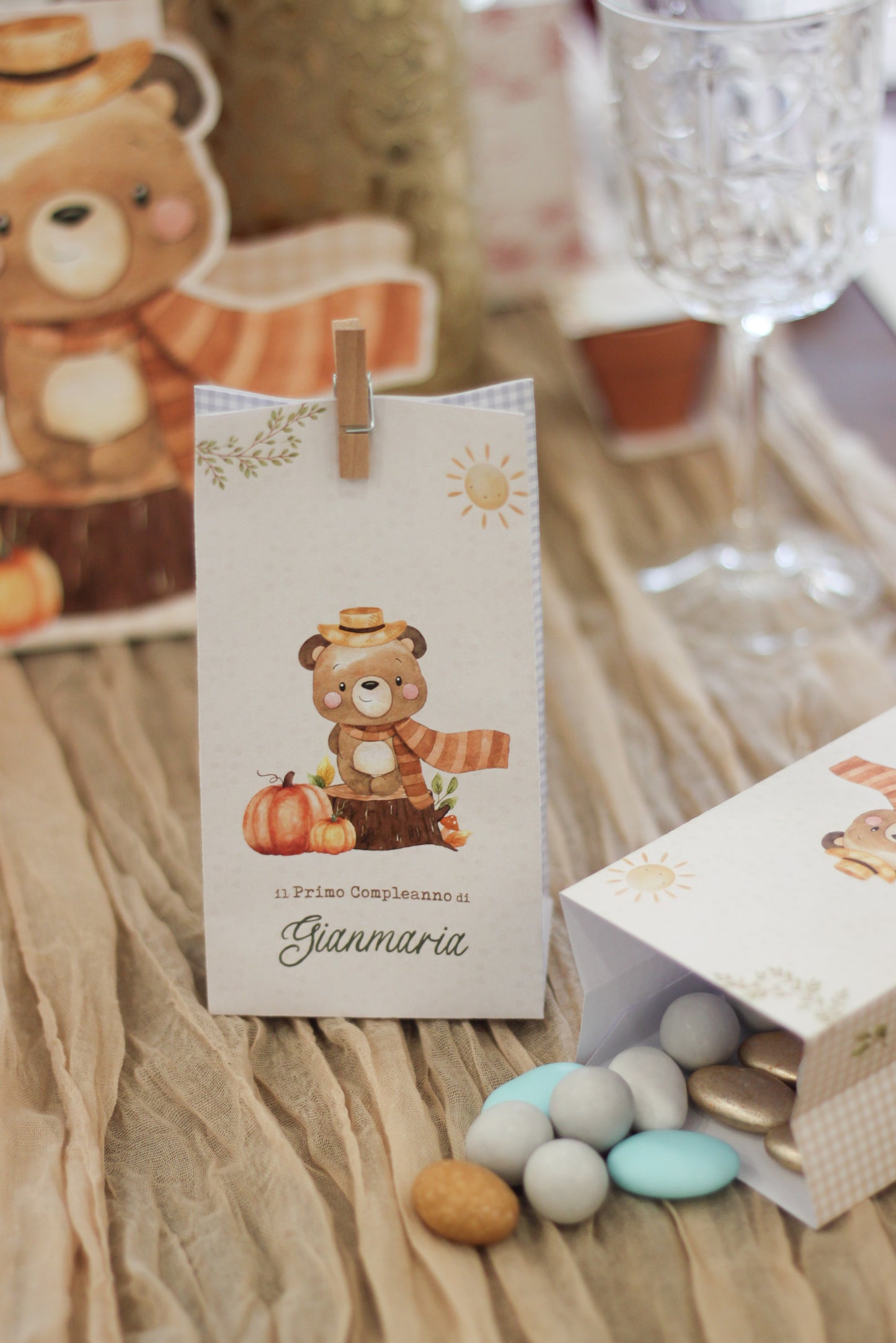 Sacchetto di Dolcezza - Teddy Autunno