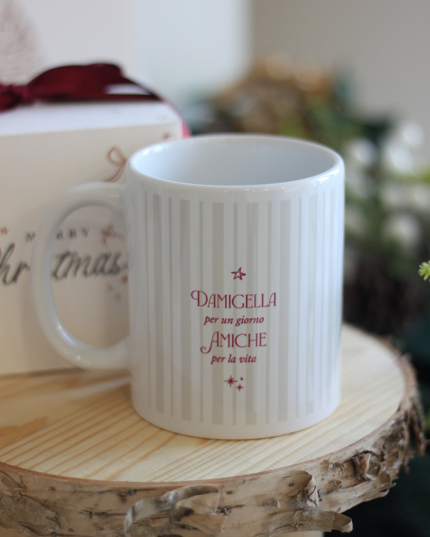Tazza Christmas Joy - Damigella o Testimone