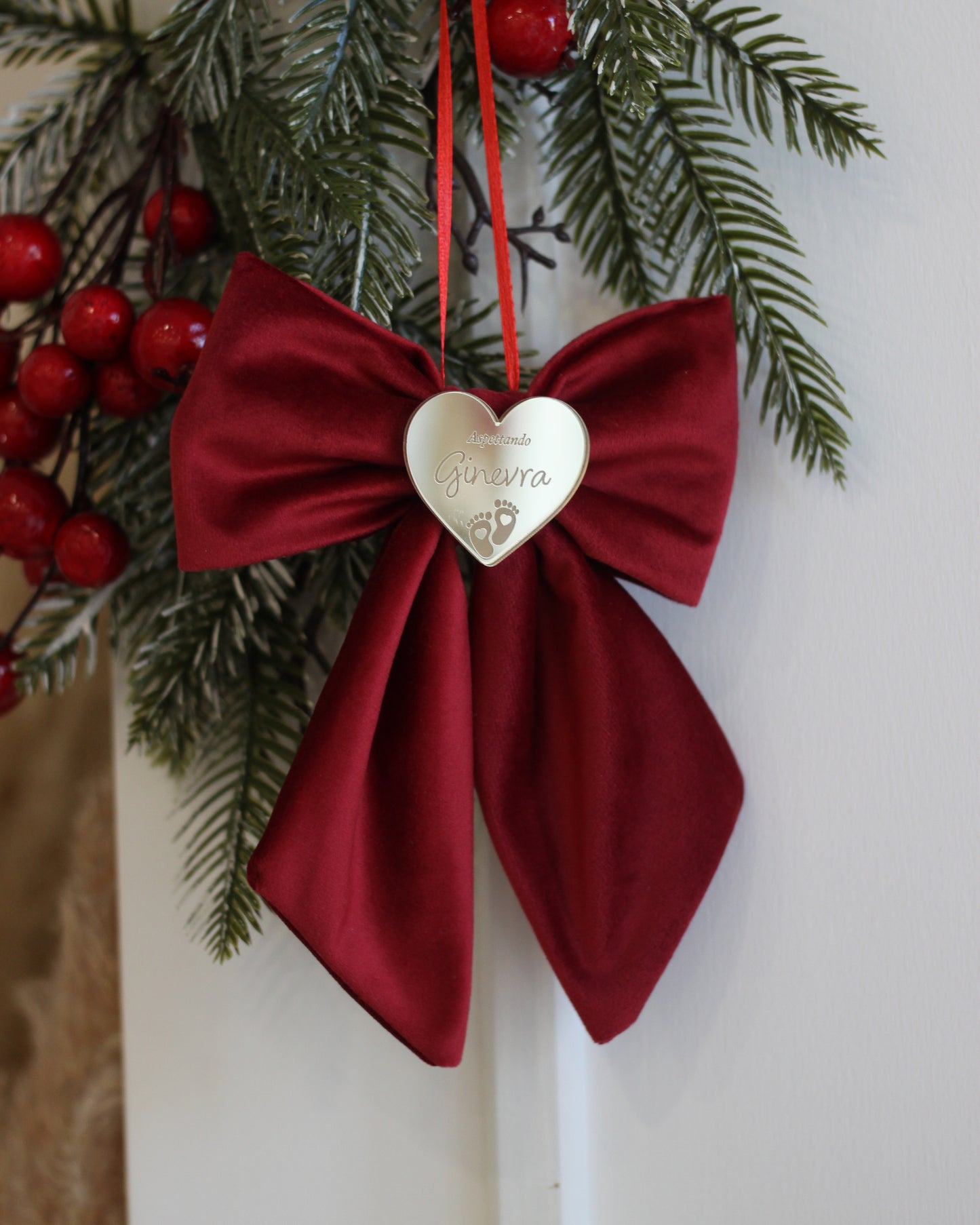 Fiocco Christmas Joy - Rosso Bordeaux