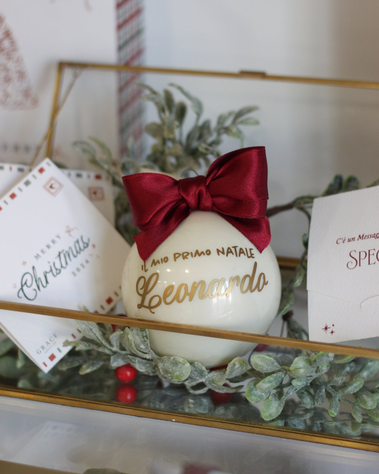 Pallina Christmas Joy - Champagne