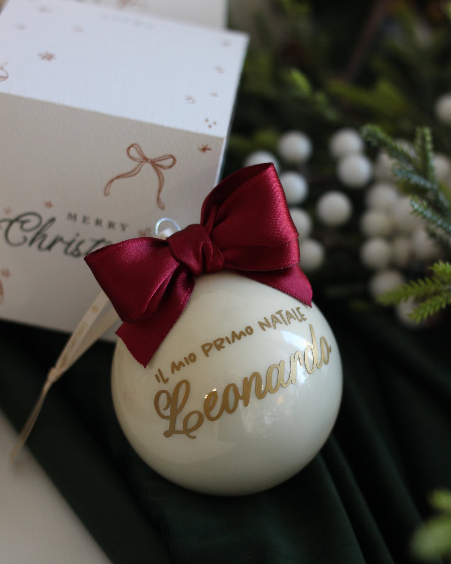Pallina Christmas Joy - Champagne