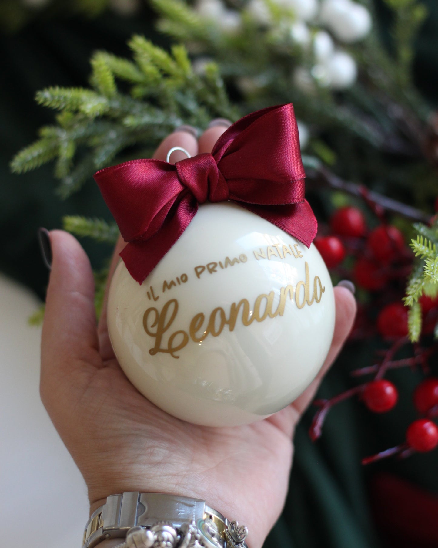 Pallina Christmas Joy - Champagne