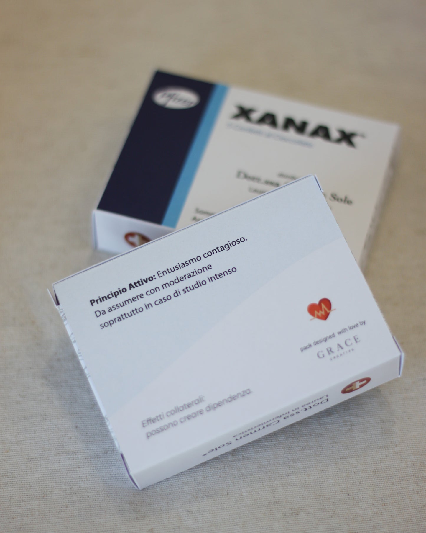 Scatoline Confetti Laurea Farmaco Xanax