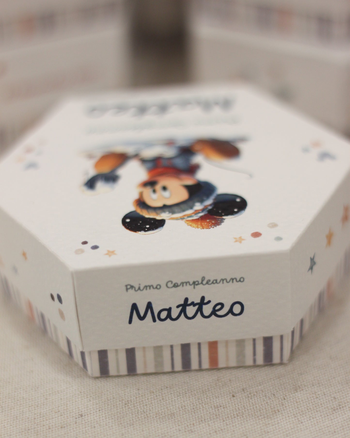 Scatoline Esagonali Topolino Inverno