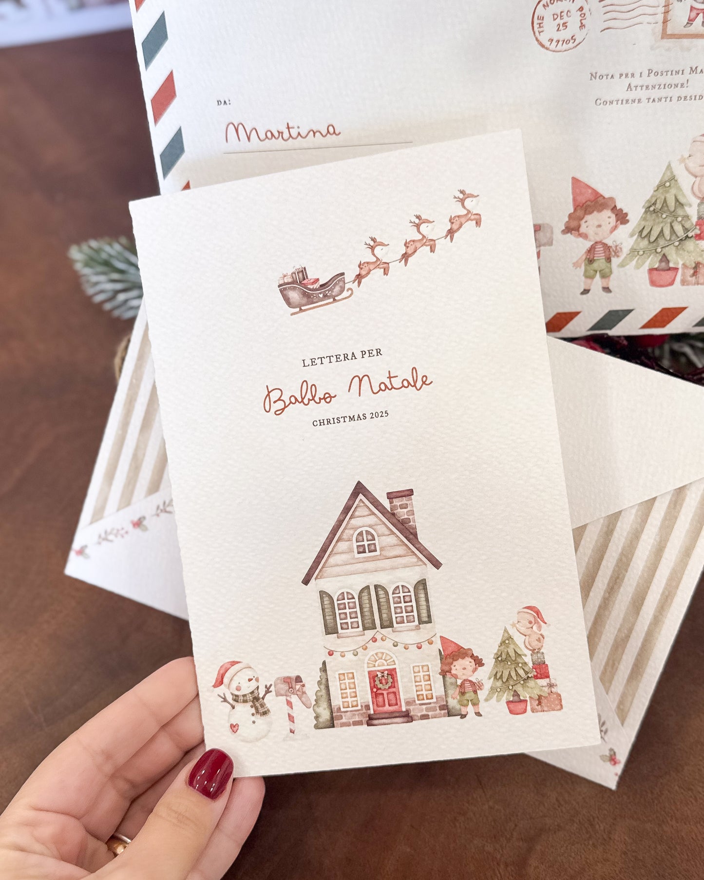 Lettera per Babbo Natale personalizzata
