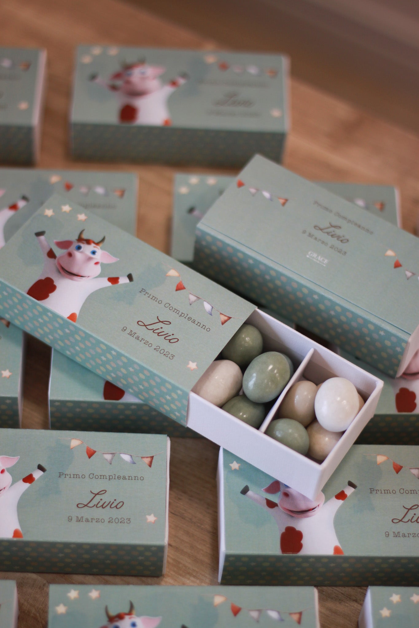 Scatola Degustazione Fiammifero Mucca Lola