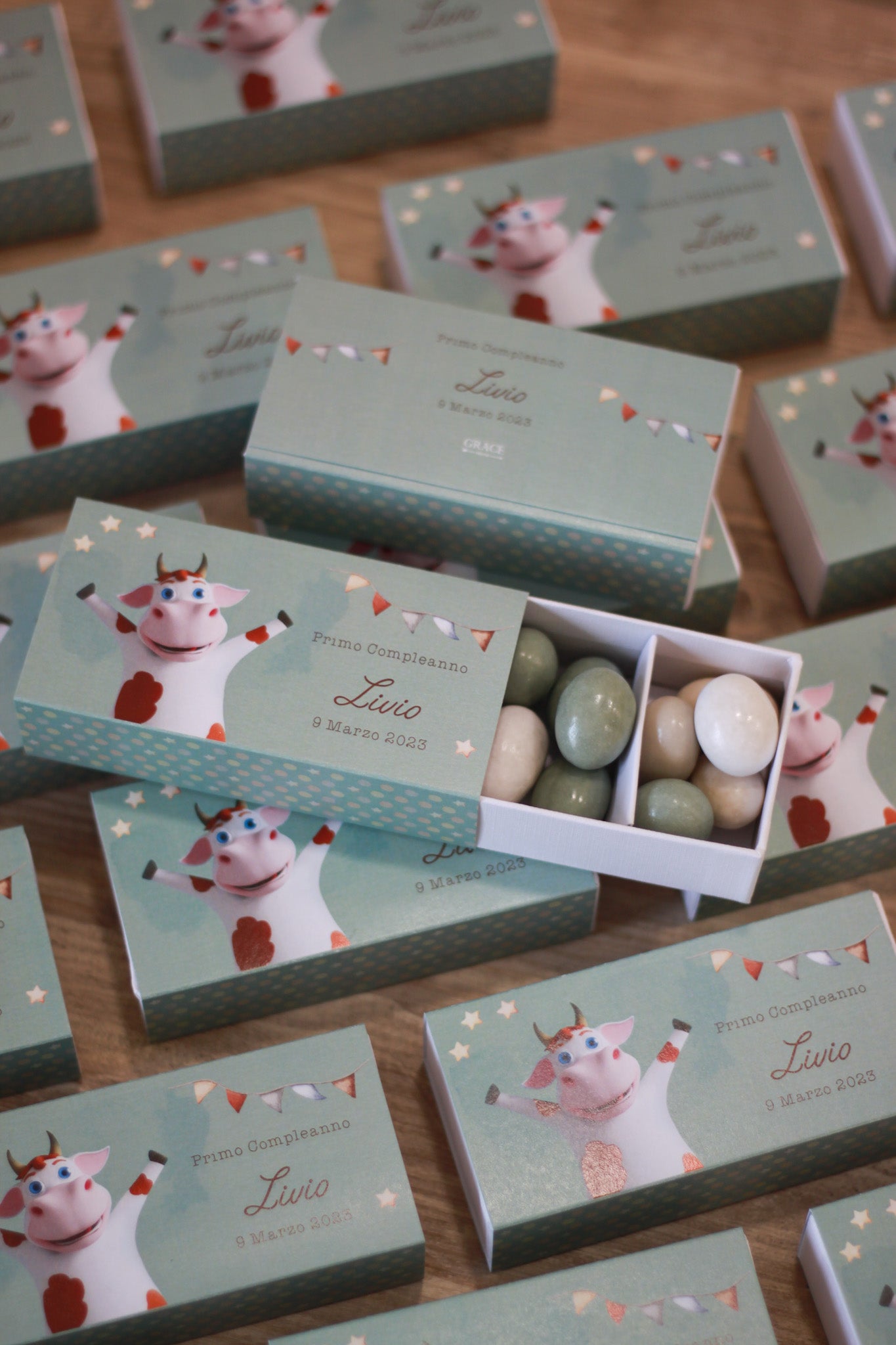 Scatola Degustazione Fiammifero Mucca Lola