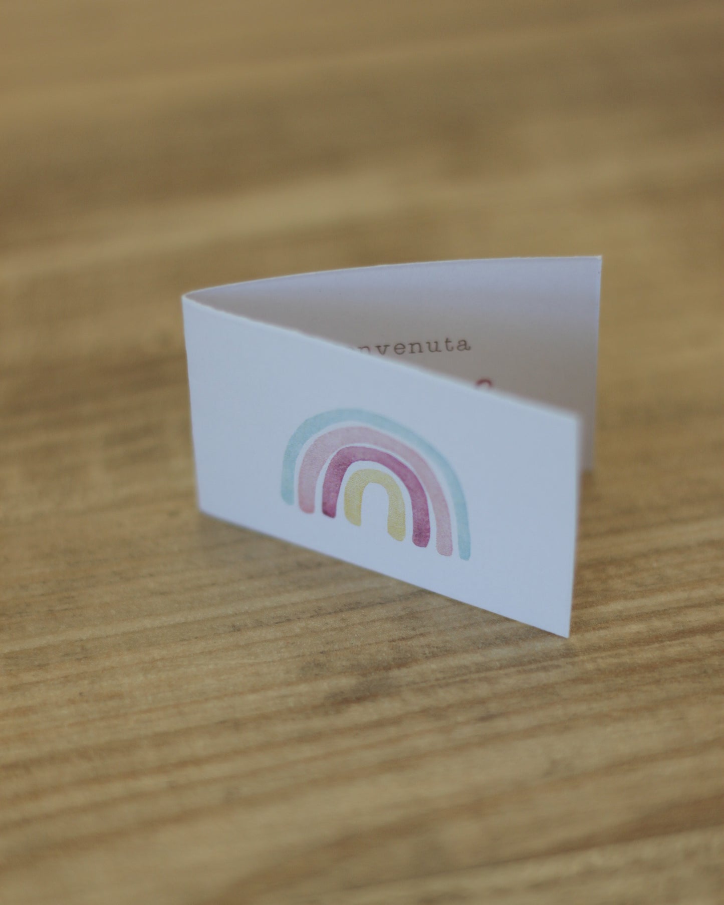 Biglietti Bomboniera Rainbow - Arcobaleno