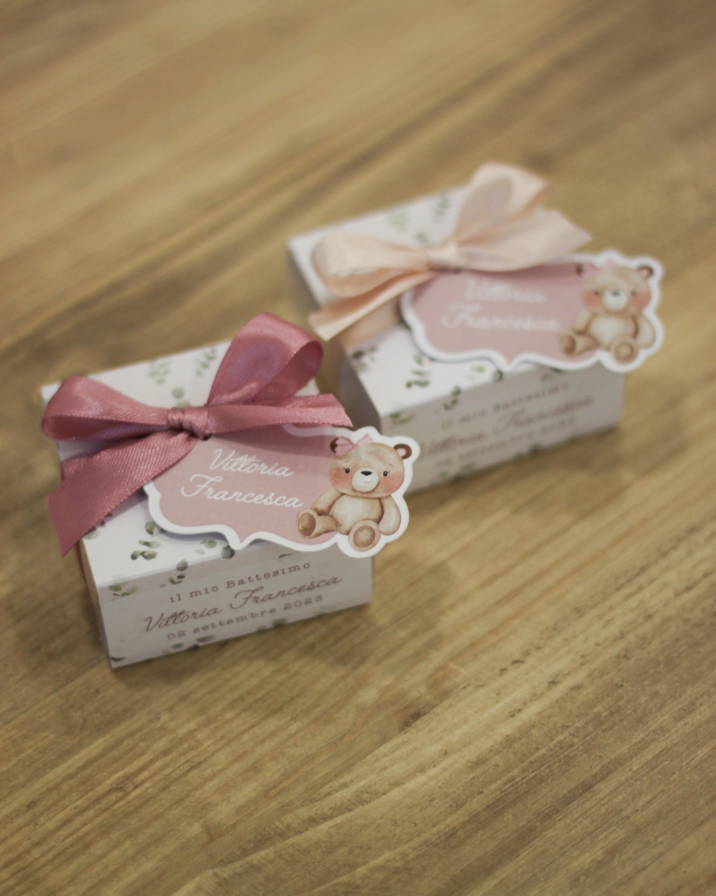 Scatolina Portaconfetti Teddy Girl