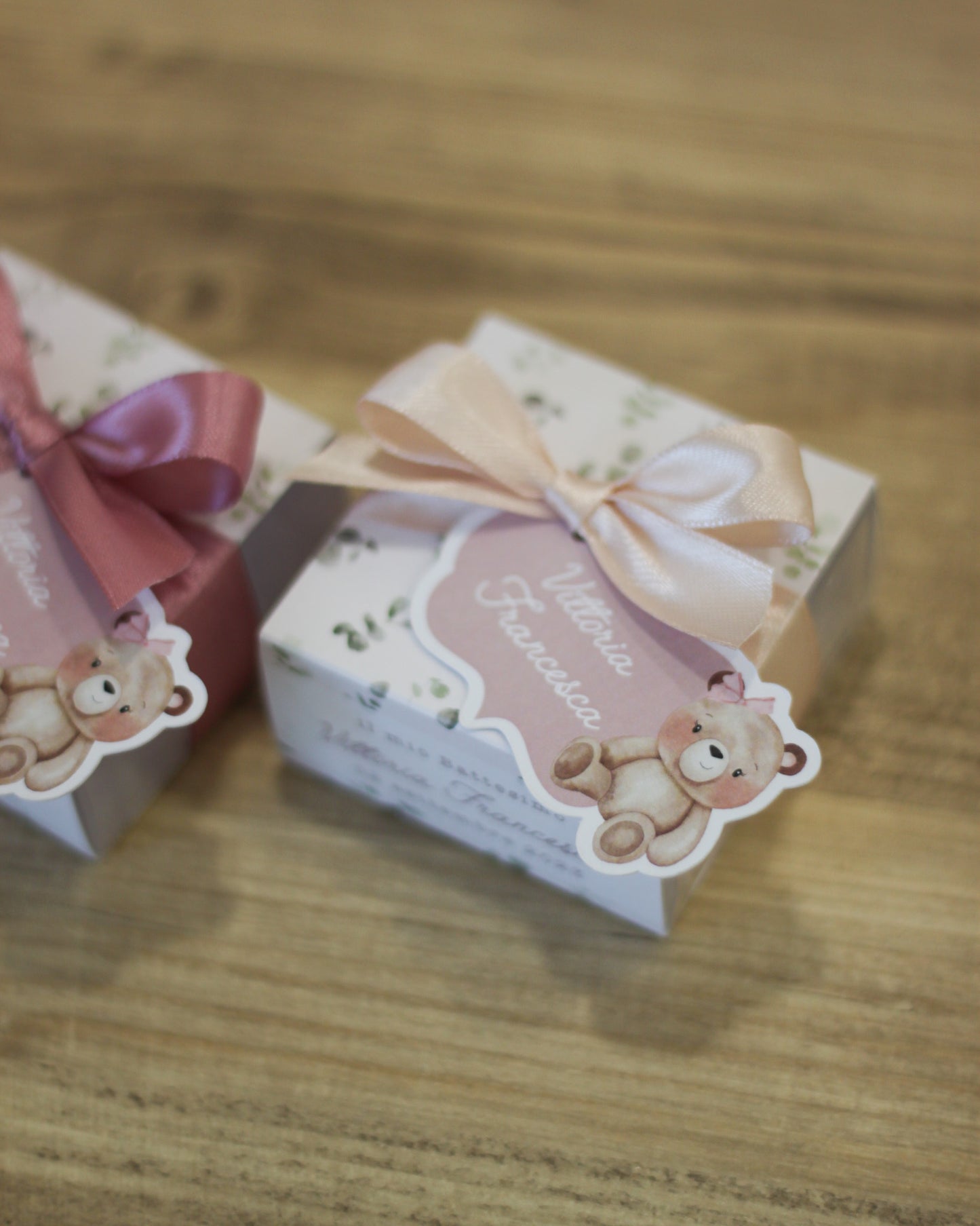 Scatolina Portaconfetti Teddy Girl