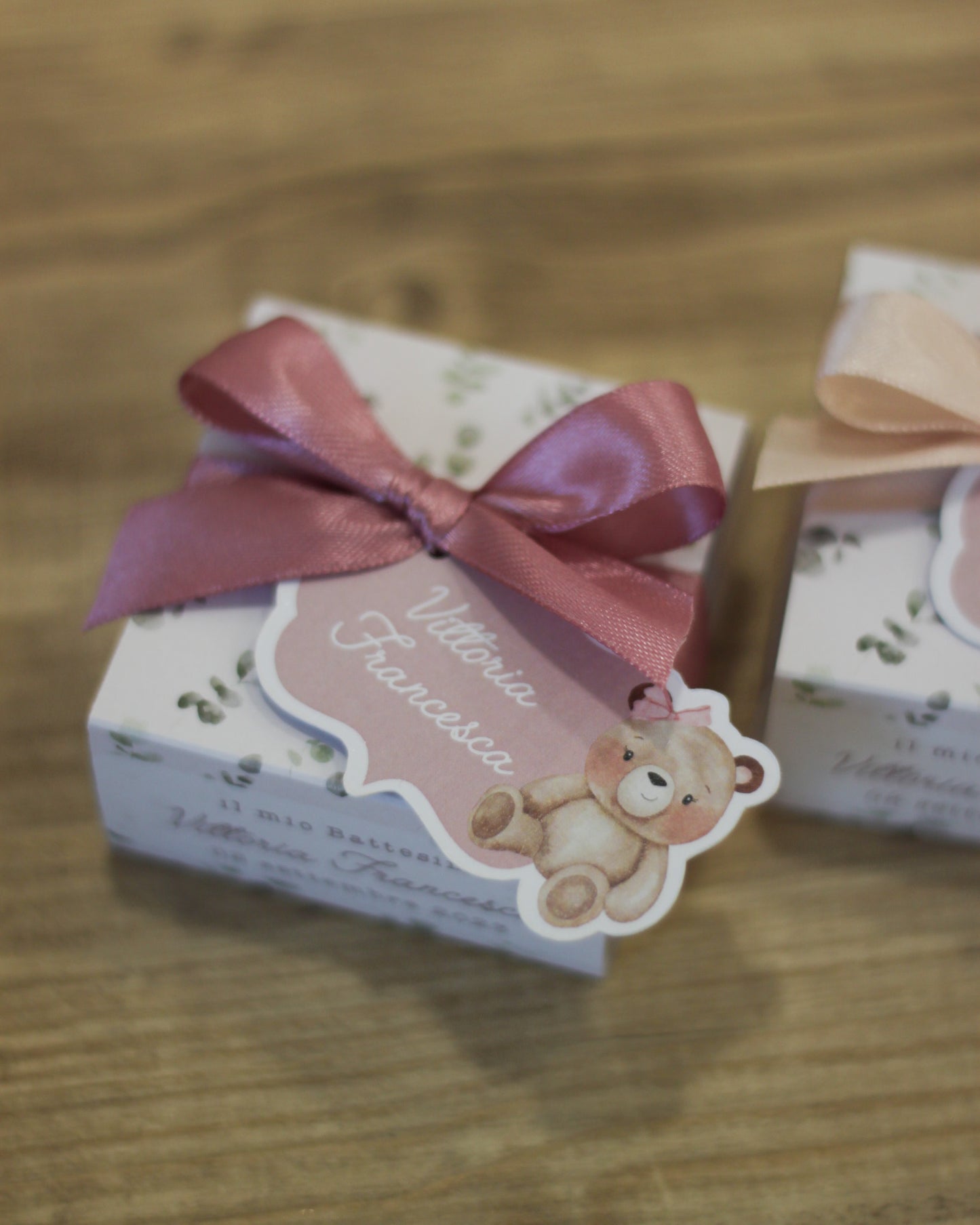 Scatolina Portaconfetti Teddy Girl