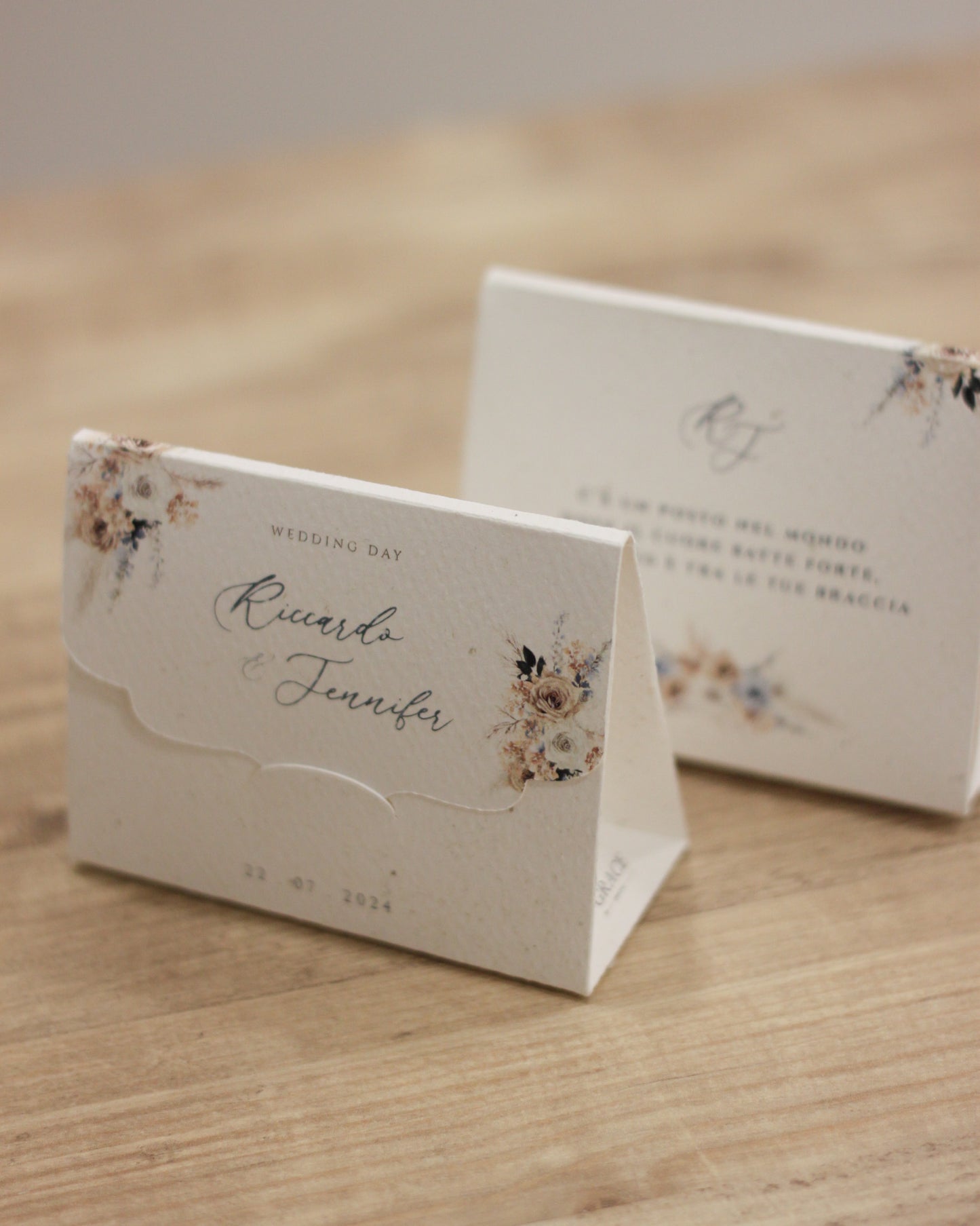 Scatolina Delicate | Natural Blue Wedding Boho