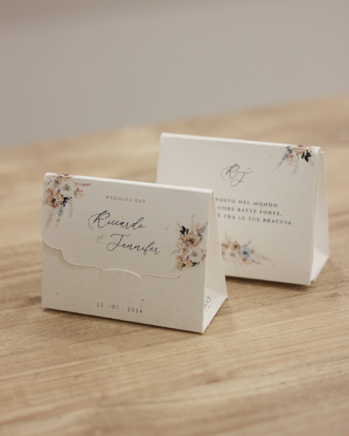 Scatolina Delicate | Natural Blue Wedding Boho