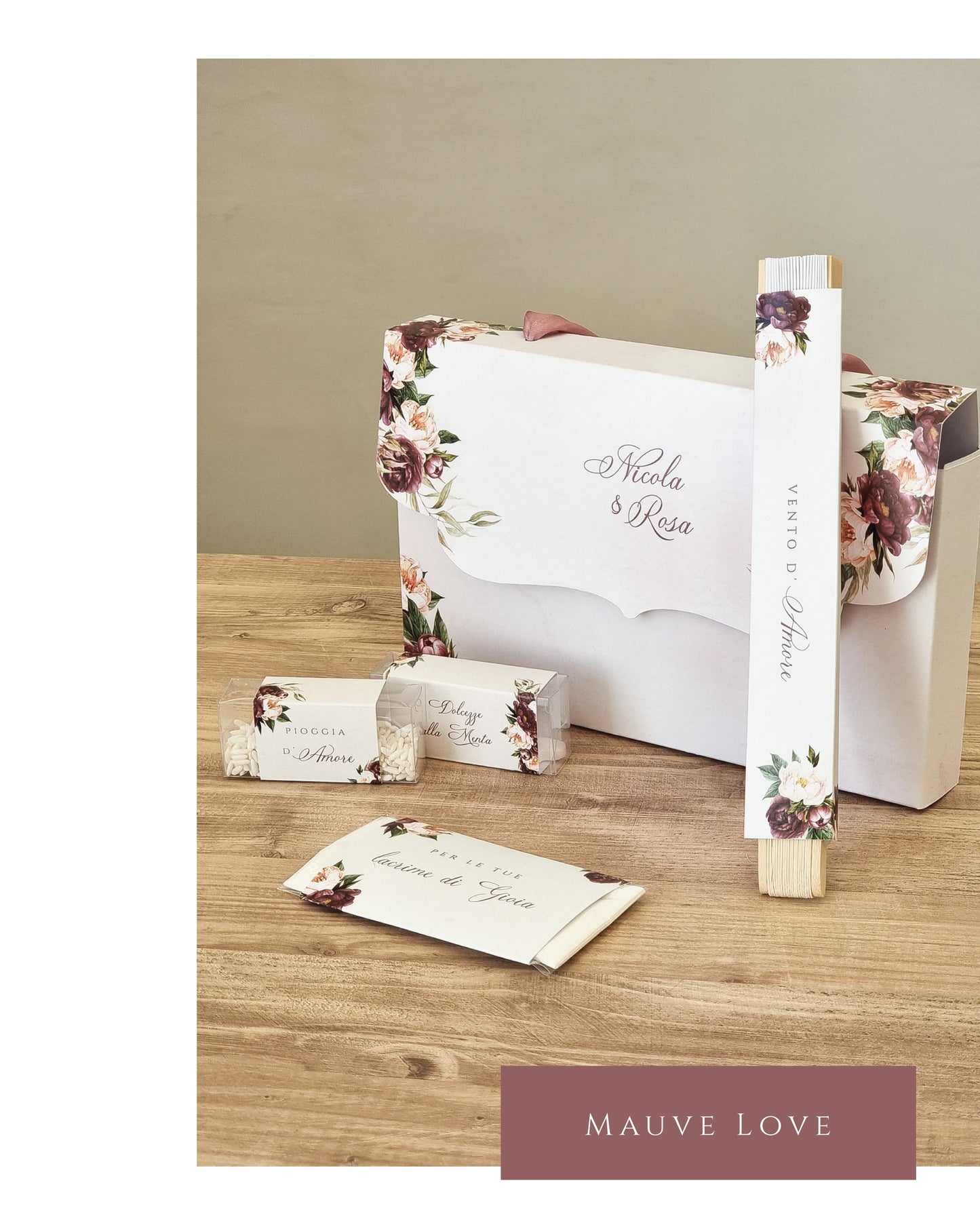 Wedding Bag Completa - MAUVE LOVE