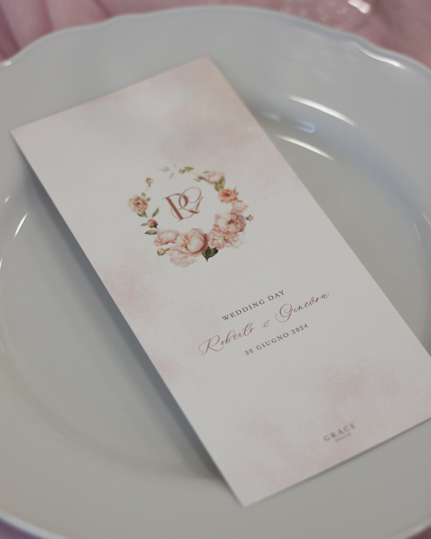 Menù Dusty Rose