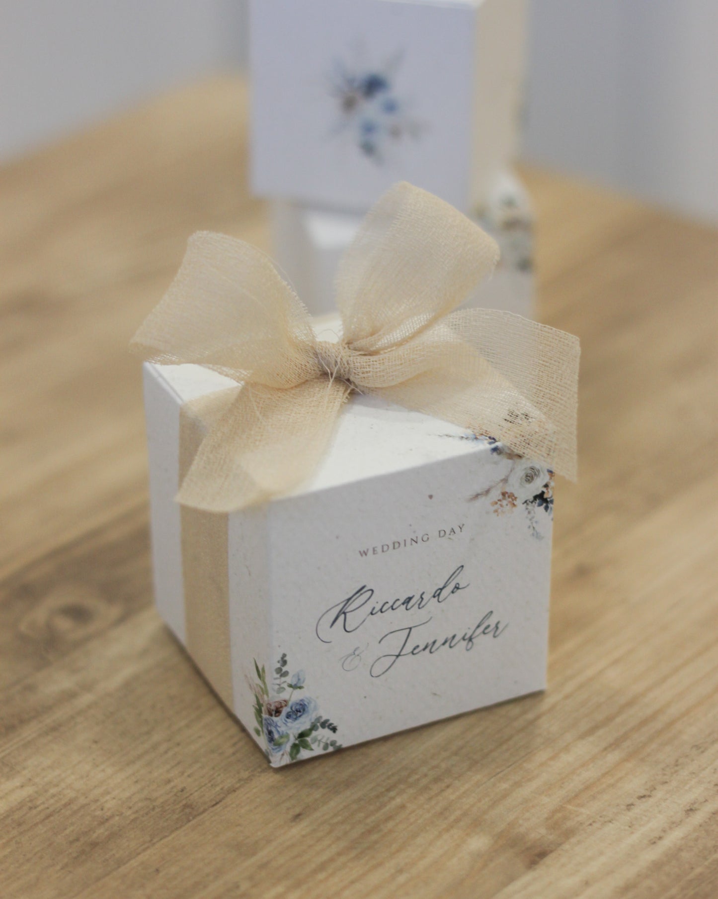 Scatoline Soft Cube | Natural Blue Wedding Boho