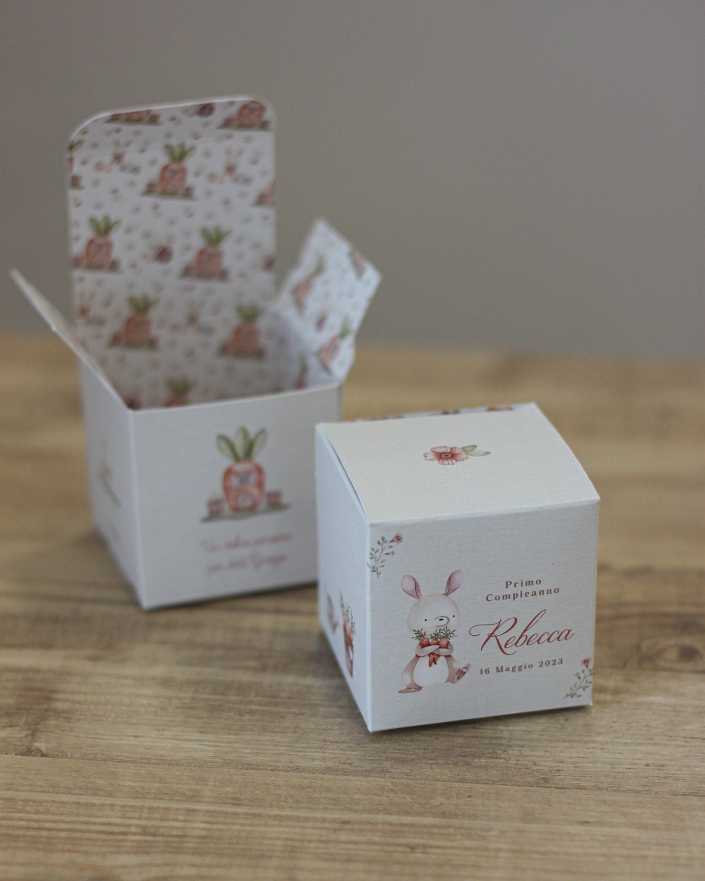 Scatoline Confetti Soft Cube Little Rabbit