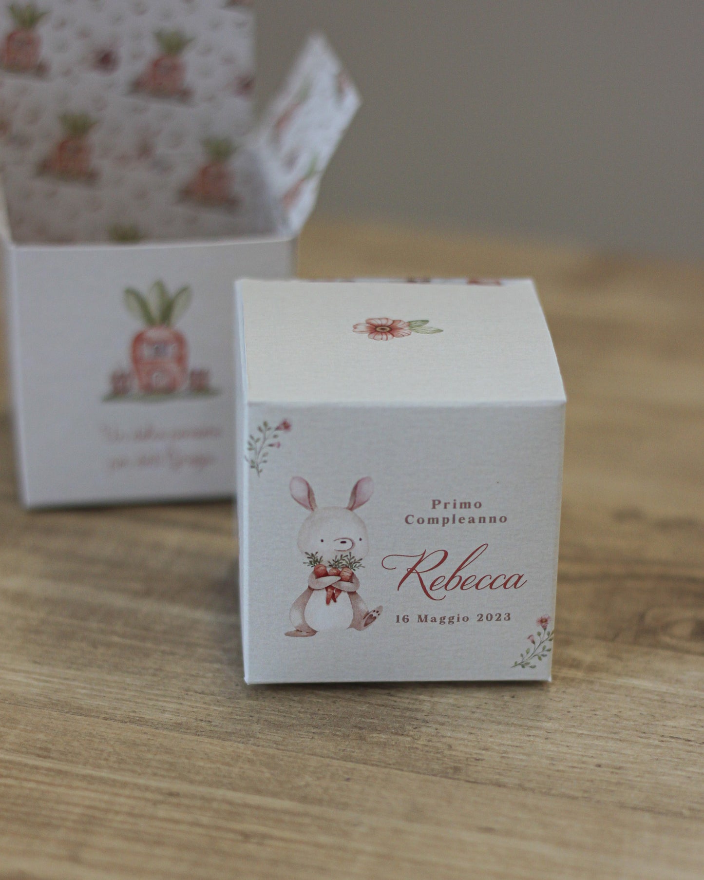 Scatoline Confetti Soft Cube Little Rabbit