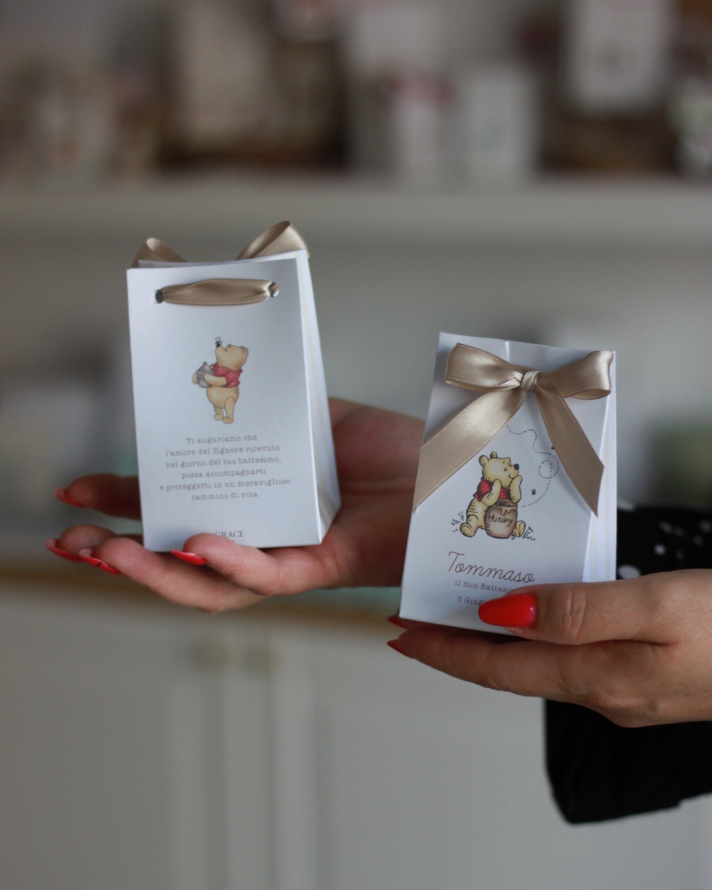 Scatolina Gift Winnie the Pooh Portaconfetti