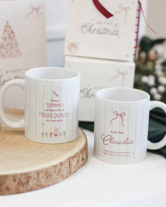 Tazza Christmas Joy - per Insegnante