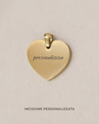 Ciondolo Cuore Minimal