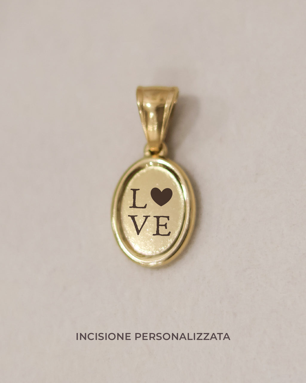 Ciondolo Ovale Love