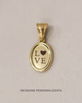 Ciondolo Ovale Love