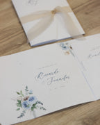 Natural Blue Wedding Boho | mod. Grace Pocket