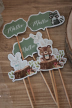 Food Topper Animali del Bosco