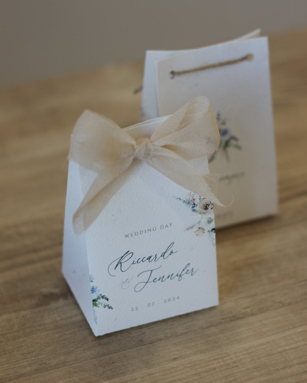 Scatoline Gift | Natural Blue Wedding Boho