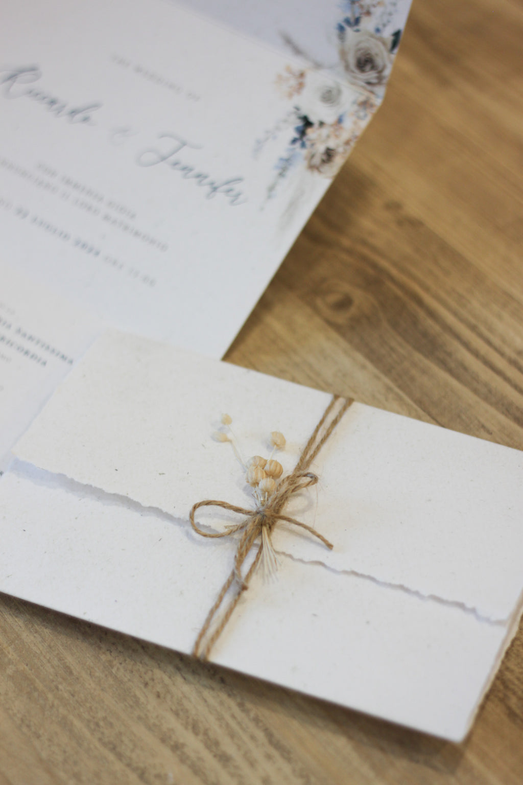 Natural Blue Wedding Boho | mod. John