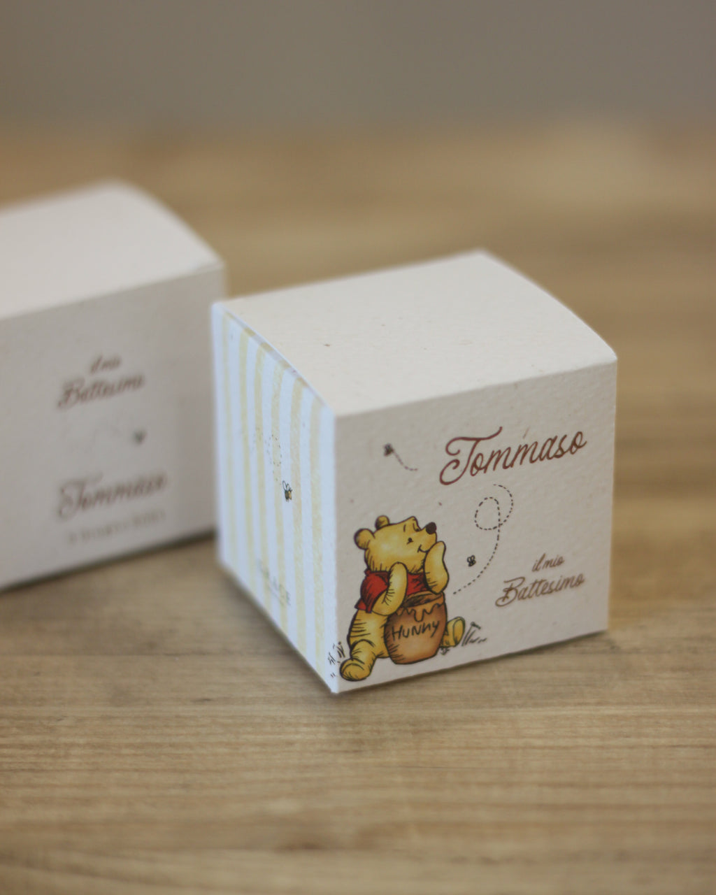 Scatolina Box  Cube 5cm | Winnie the Pooh
