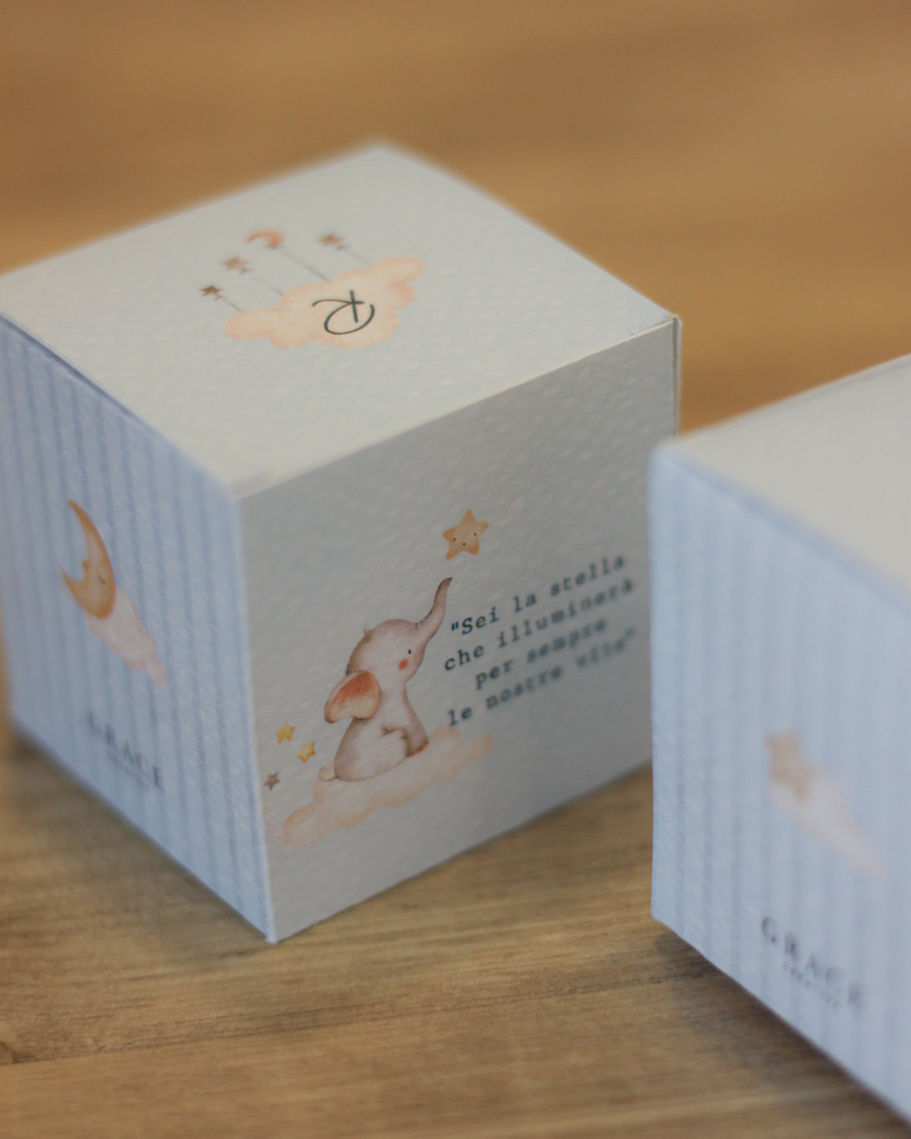 Scatolina Box  Cube 5cm | Elefantino