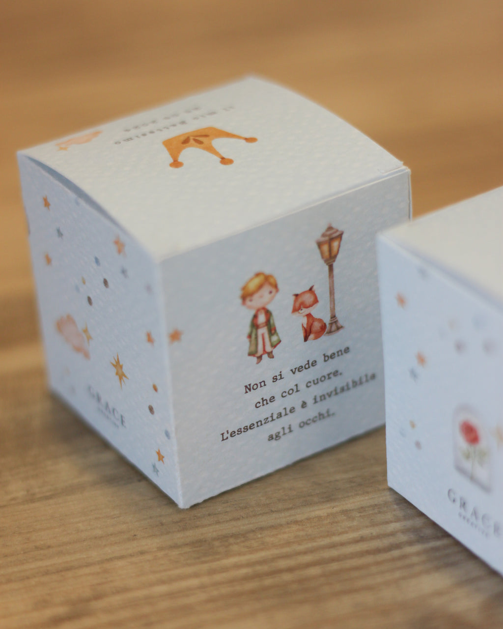 Scatolina Box  Cube 5cm | Piccolo Principe
