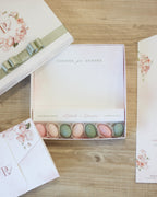 Partecipazione in scatola Dusty Rose