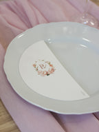 Menù Dusty Rose mezza luna
