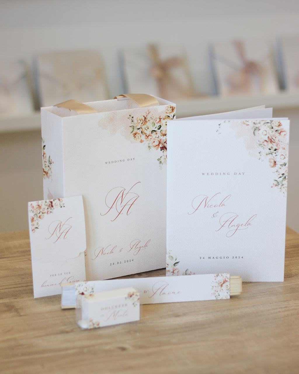 Wedding Bag - Rosing Peach