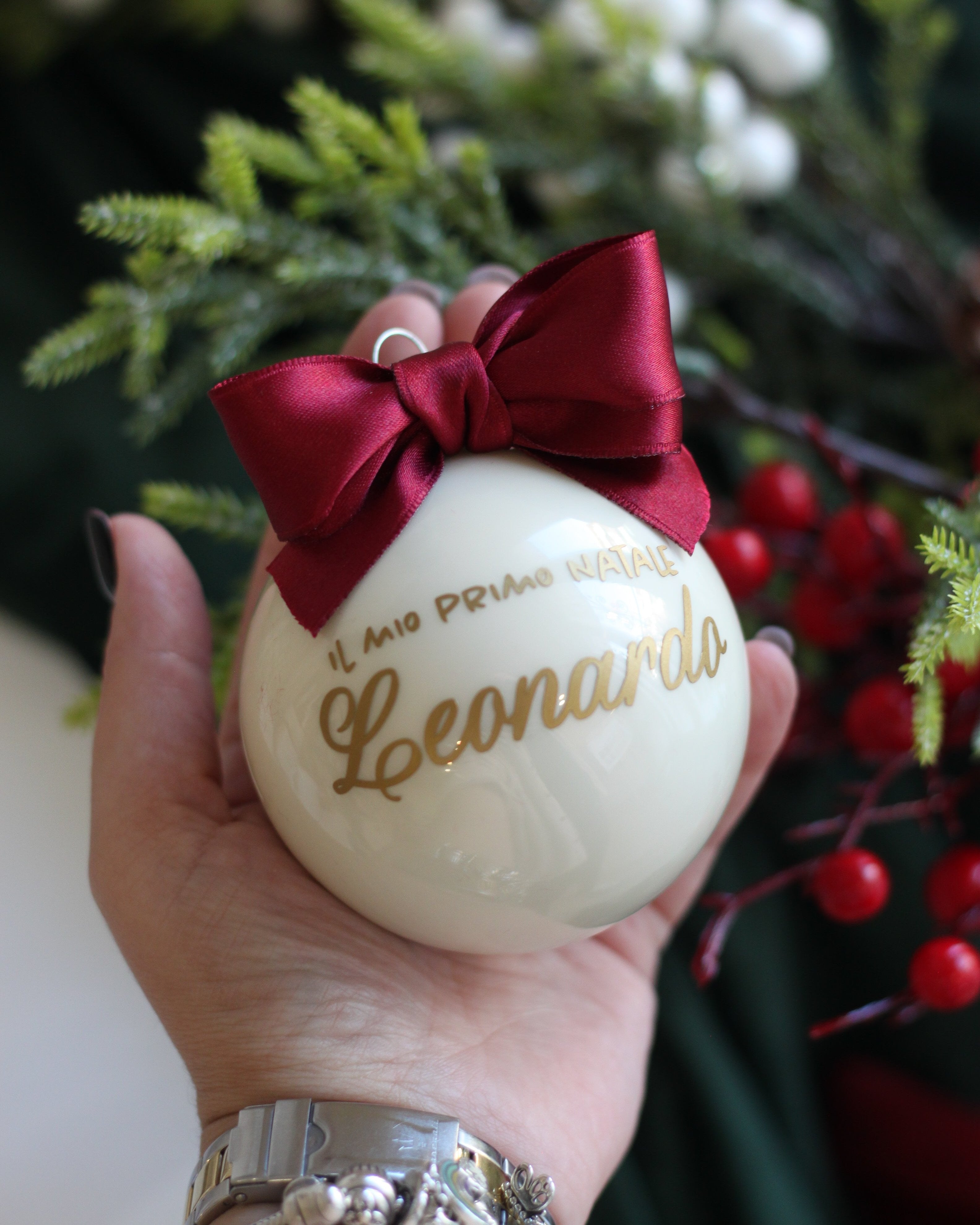 Pallina Christmas Joy - Champagne