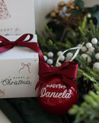 Pallina Christmas Joy - Rosso